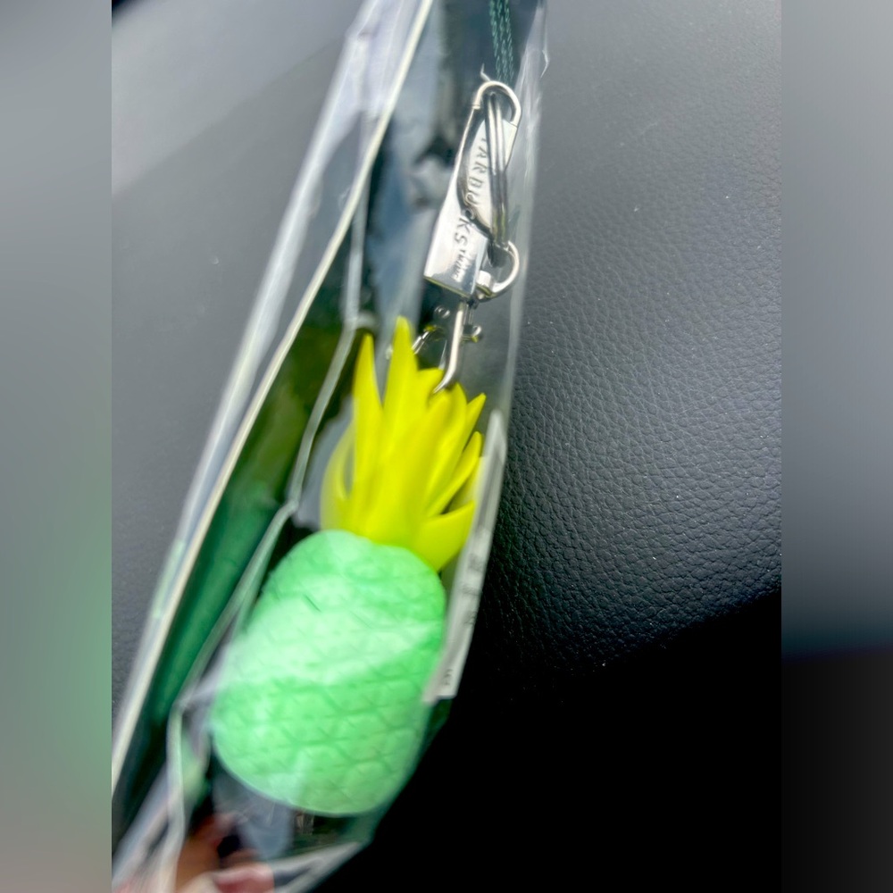 Starbucks Pineapple Keychain 2024 Limited Edition - NWT